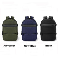 Large Capacity Waterproof Men Business Laptop Bag Backpack With USB Charging Port